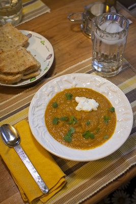 Spicy Pumpkin Soup