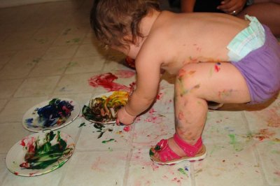 I think she takes after me!