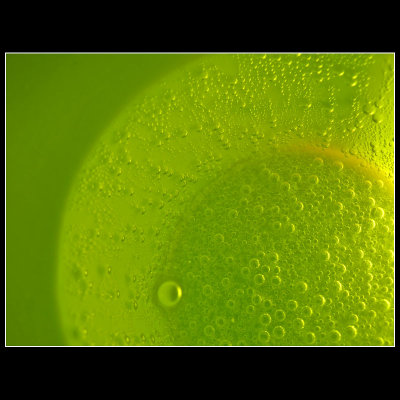 ... green bobles ...