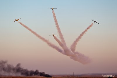 Israel Air Force combat fighters graduation and Air Show -    160