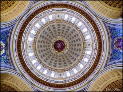 State Capitol of Wisconsin - The Dome inside