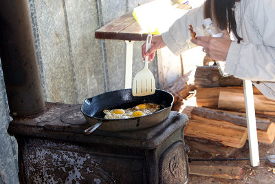 Antique breakfast fixings