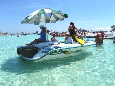 No. 1 boat on crab island