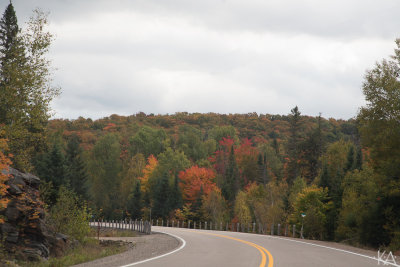 Highway 35 heading to Dorset Tower