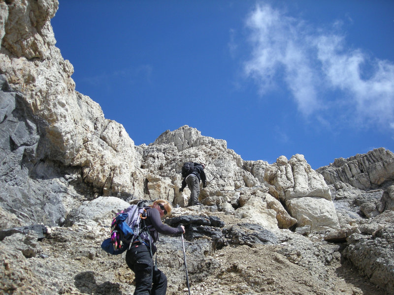 Climbing the Steps.