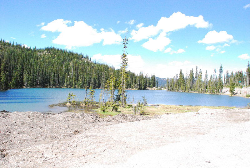 Bridal Lake, 5600 summit of  Kootenay Pass