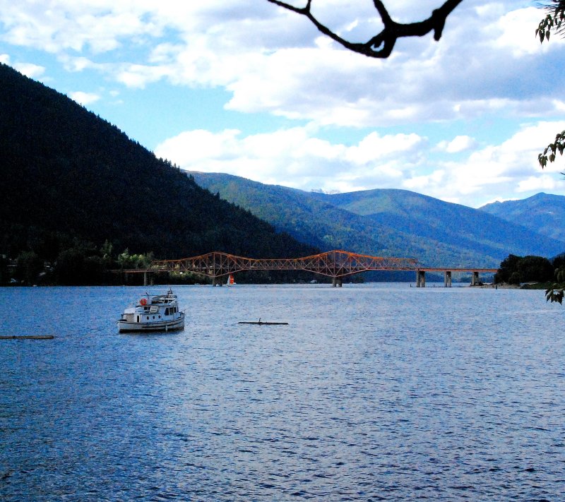 Nelson Bridge on Hwy 3A over Kootenay Lake