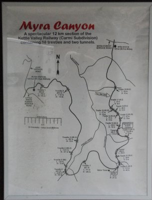 Myra Canyon Trestles Hike