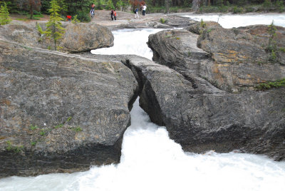 The Natural Bridge over the Kicking Horse River