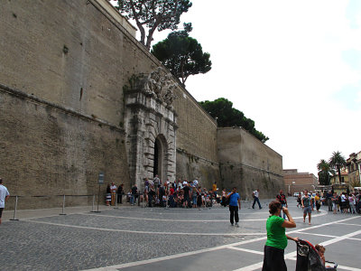 Vatican Wall and Gate