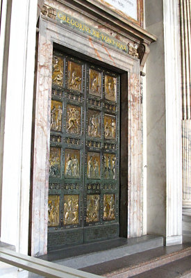 Entrance Door of Gold