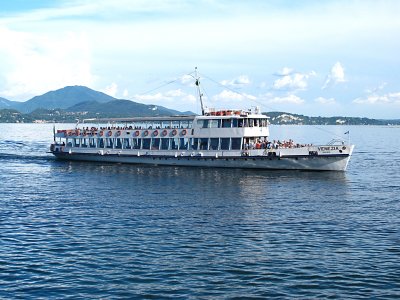 Ferry on Lake Maggiore