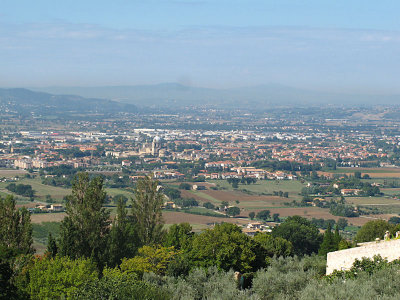 Countryside below Assisi