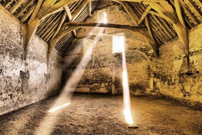 Medieval barn Lacock
