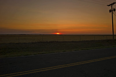 Sunset, Hays, Kansas