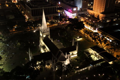 Church from above