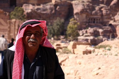 Bedouin man, Petra