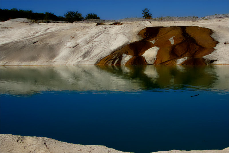 ROCK FORMATIONS AT THE PEDERNALES STATE PARK