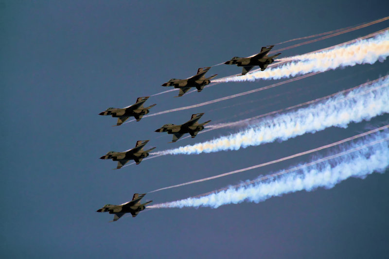 FLYING IN FORMATION