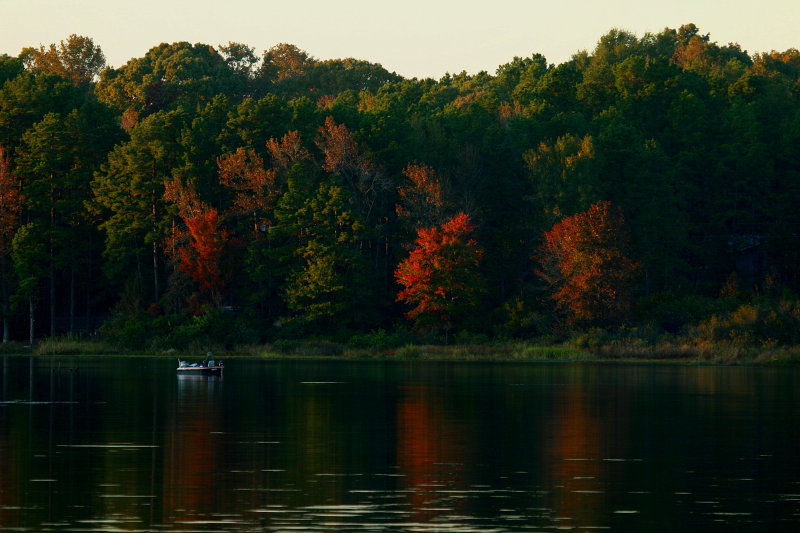 AUTUMN FISHING IN EAST TEXAS