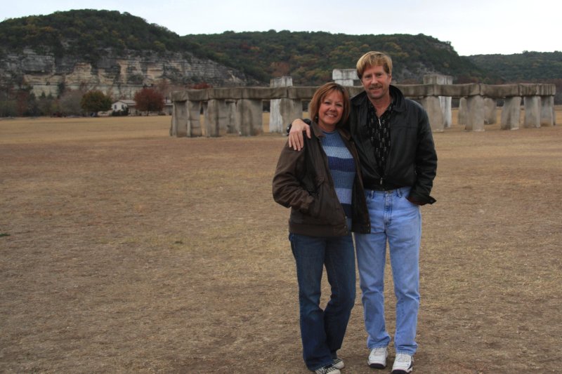 BILLY AND I AT STONEHENGE