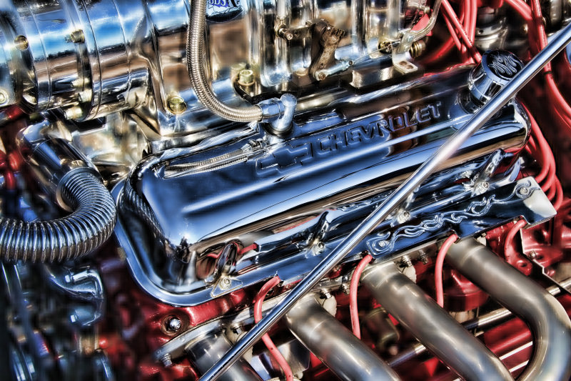 CHEVY  ENGINE