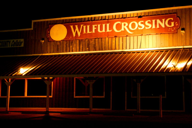 W IS FOR WILFULL CROSSING