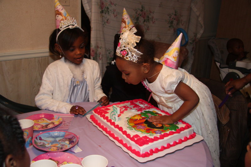 BLOWING OUT THE CANDLE