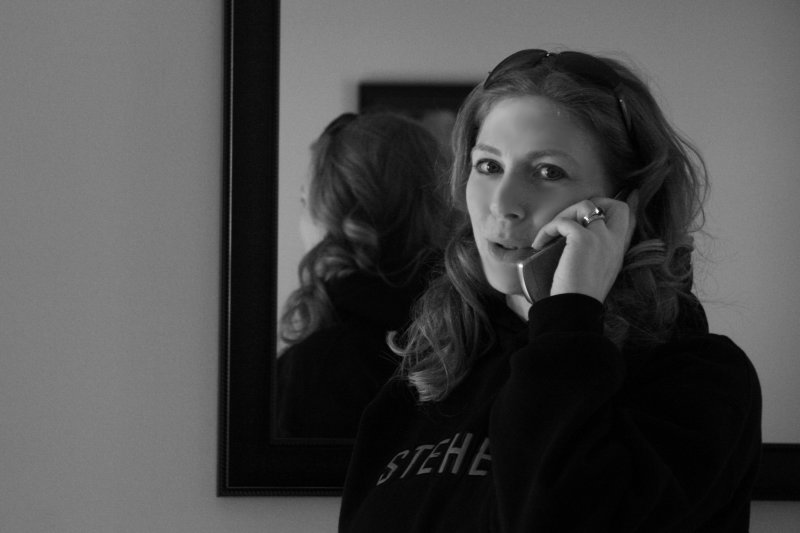 TERRI ON THE PHONE