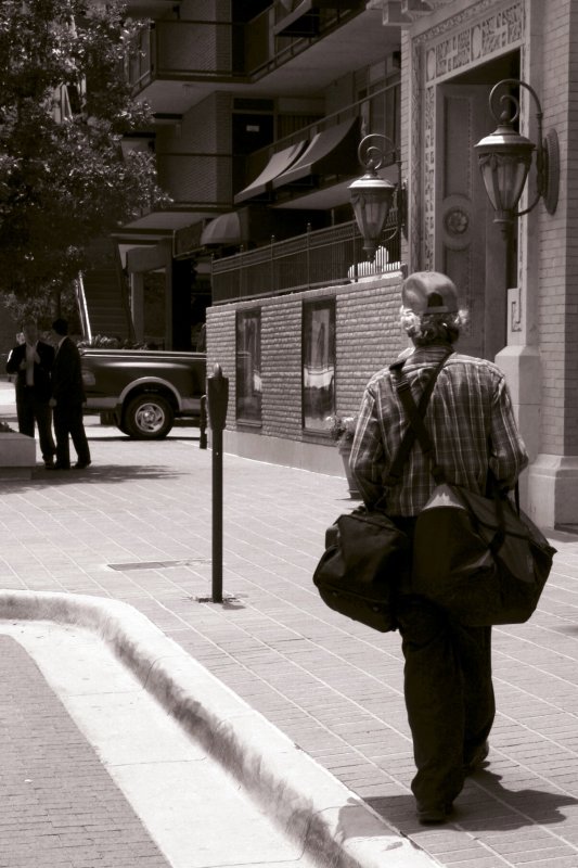WANDERING THE STREETS