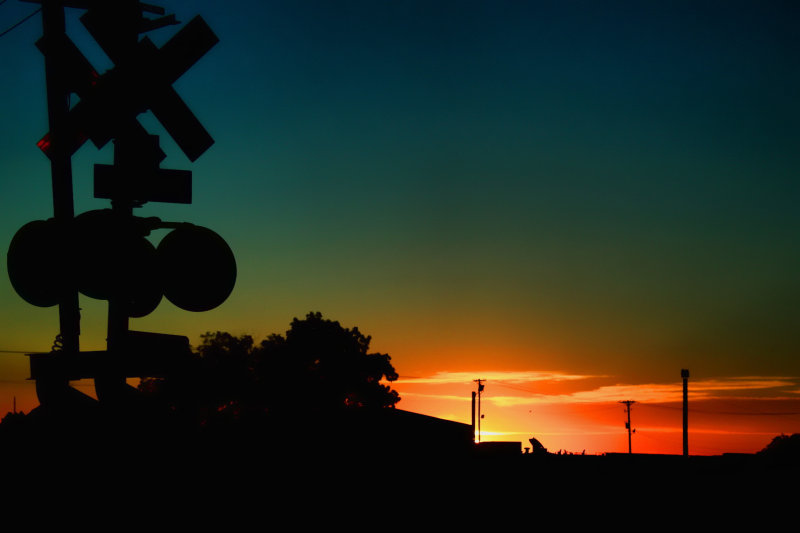 RAILROAD SUNSET