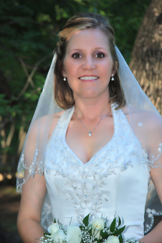 VERY HAPPY BRIDE