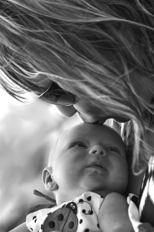 GRANDMA AND GRANDBABY
