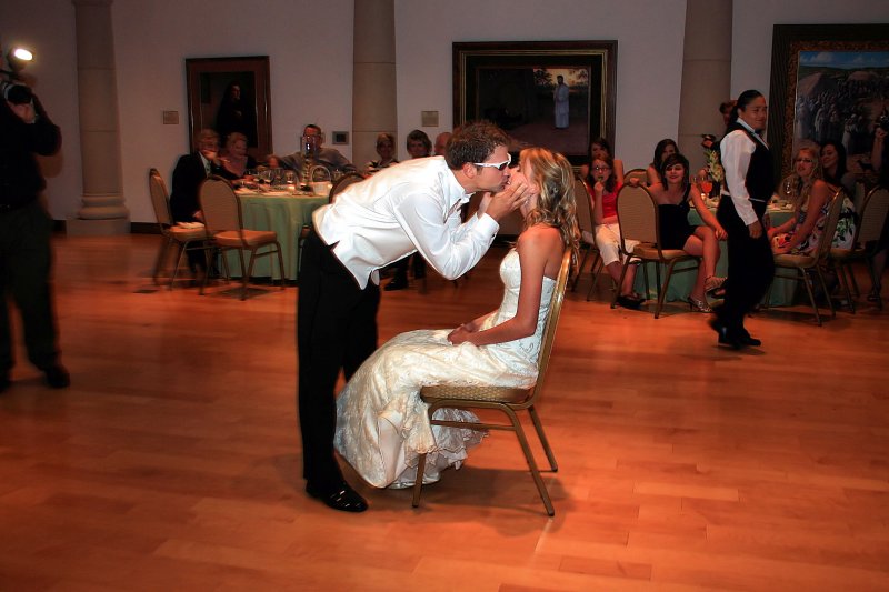 KISS BEFORE THE GARTER TOSS