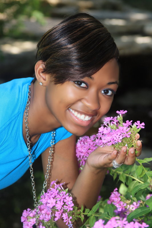 PRETTY AS A FLOWER