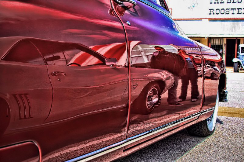 CHECKING OUT A CAR