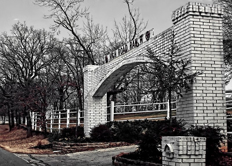 GATE TO HIGH ROAD RANCH