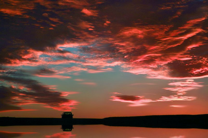 SUNSET ON A SUNDAY EVENING