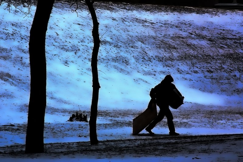 LEAVING THE SCENE