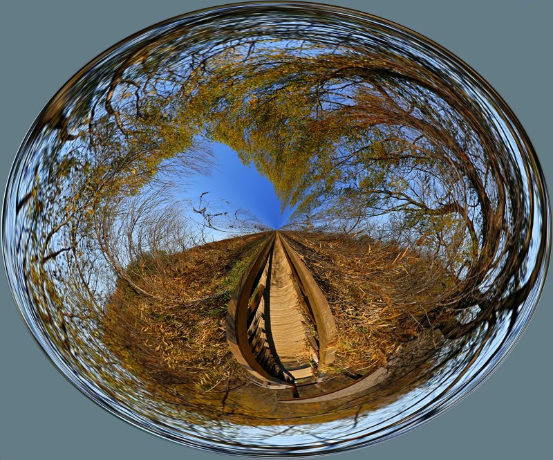 BOARDWALK TO THE CENTER OF THE WORLD