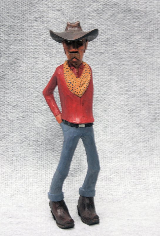 CATEGORY 10 - _CARIACTURE COWBOY -  ED RAMSEY