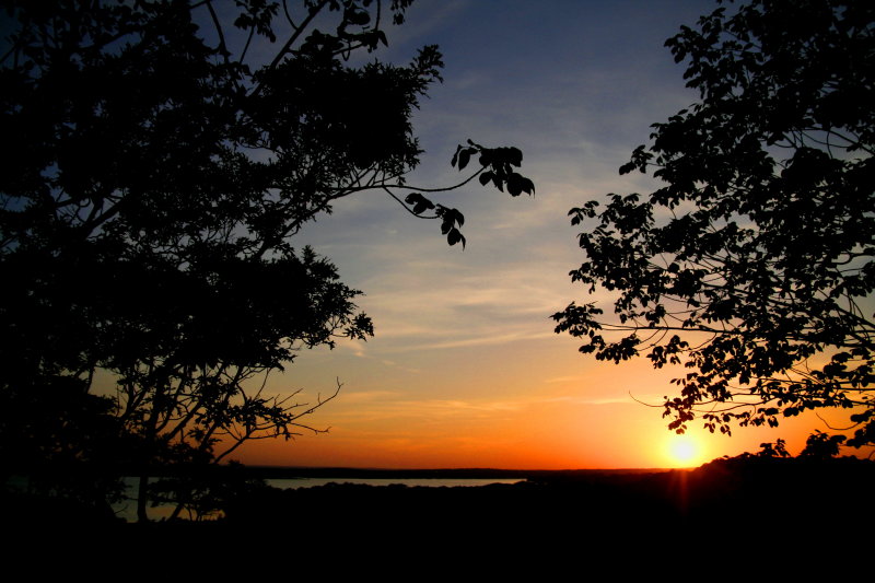 SUNSET FROM LOOKOUT POINT