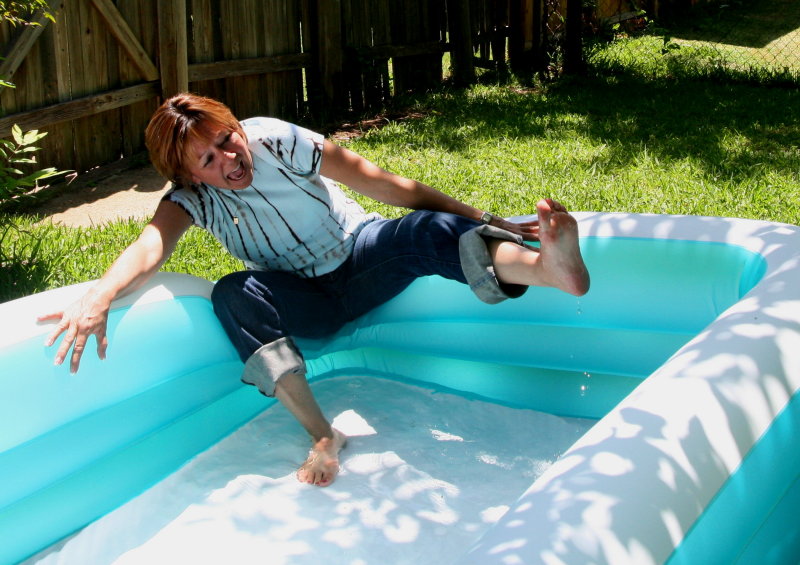 DANG PLASTIC POOLS!
