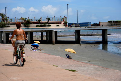 RIDING DOWN THE SEA WALL