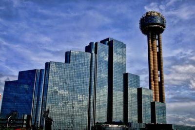WINDOWS - REUNION HOTEL AND TOWER, DOWNTOWN DALLAS