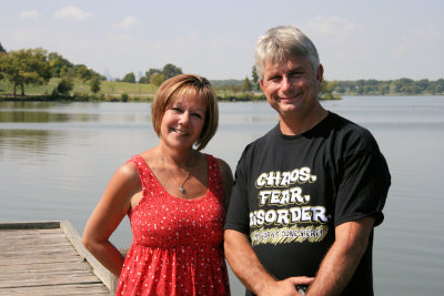 GREG AND I AT WHITE ROCK LAKE