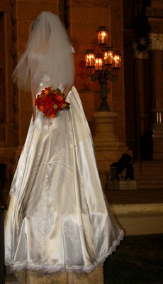 BRIDE  AT THE TEXAS STATE CAPITAL