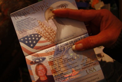 I IS FOR :  IT'S OFFICIAL!!!!  I CAN NOW LEAVE THE USA LEGALLY!