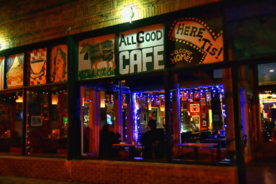 AFTER SHOPPING, STOP IN FOR A BITE TO EAT AND LISTEN TO SOME MUSIC