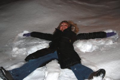 MAKING SNOW ANGELS